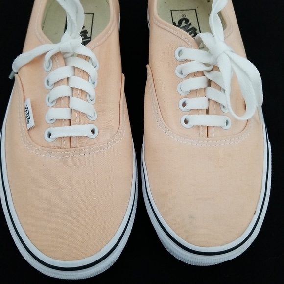 Van's Authentic Apricot True White Shoes 40621-1sh - Picture 6 of 7